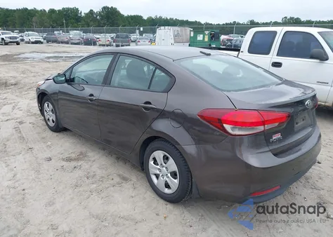 2017 Kia Forte Lx из США, поврежденный, VIN 3KPFK4A72HE115175